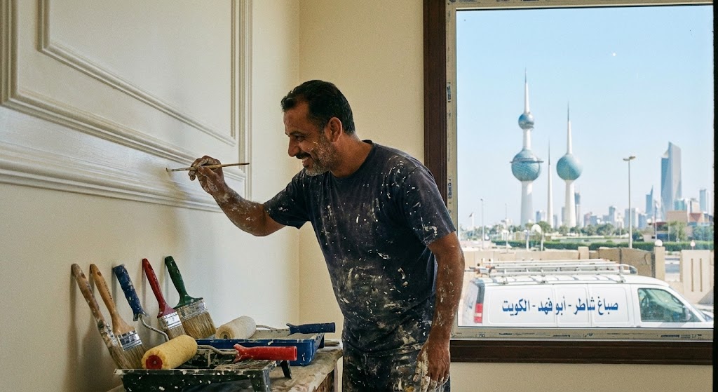 صباغ شاطر في الكويت - خدمات صبغ وديكور احترافية